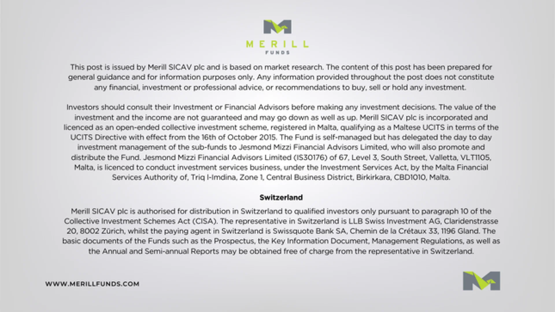 								Macro Highlights Weekly 16.09.2024 Malta, 																Macro Highlights Malta, 								 Merill Funds Malta