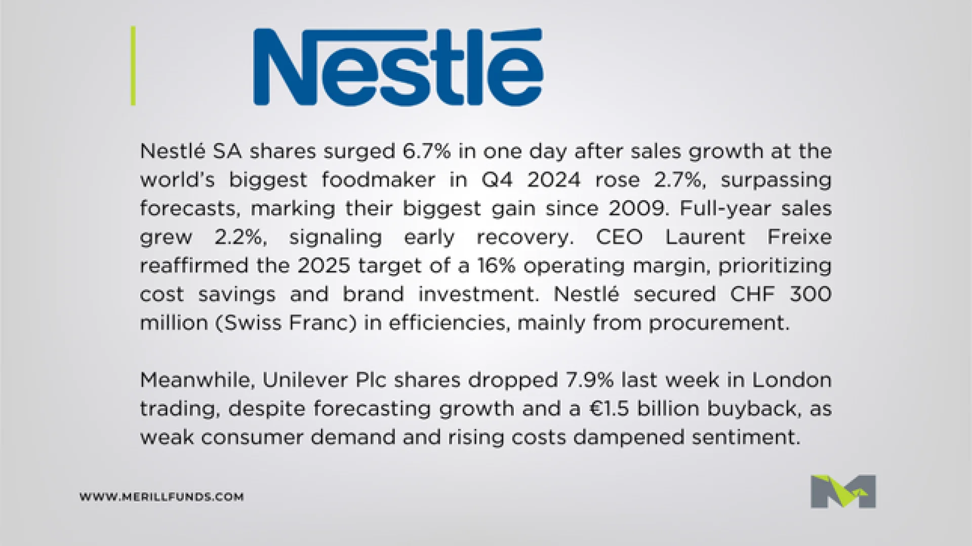 								Company News Weekly 17.02.2025 Malta, 																Company News Malta, 								 Merill Funds Malta