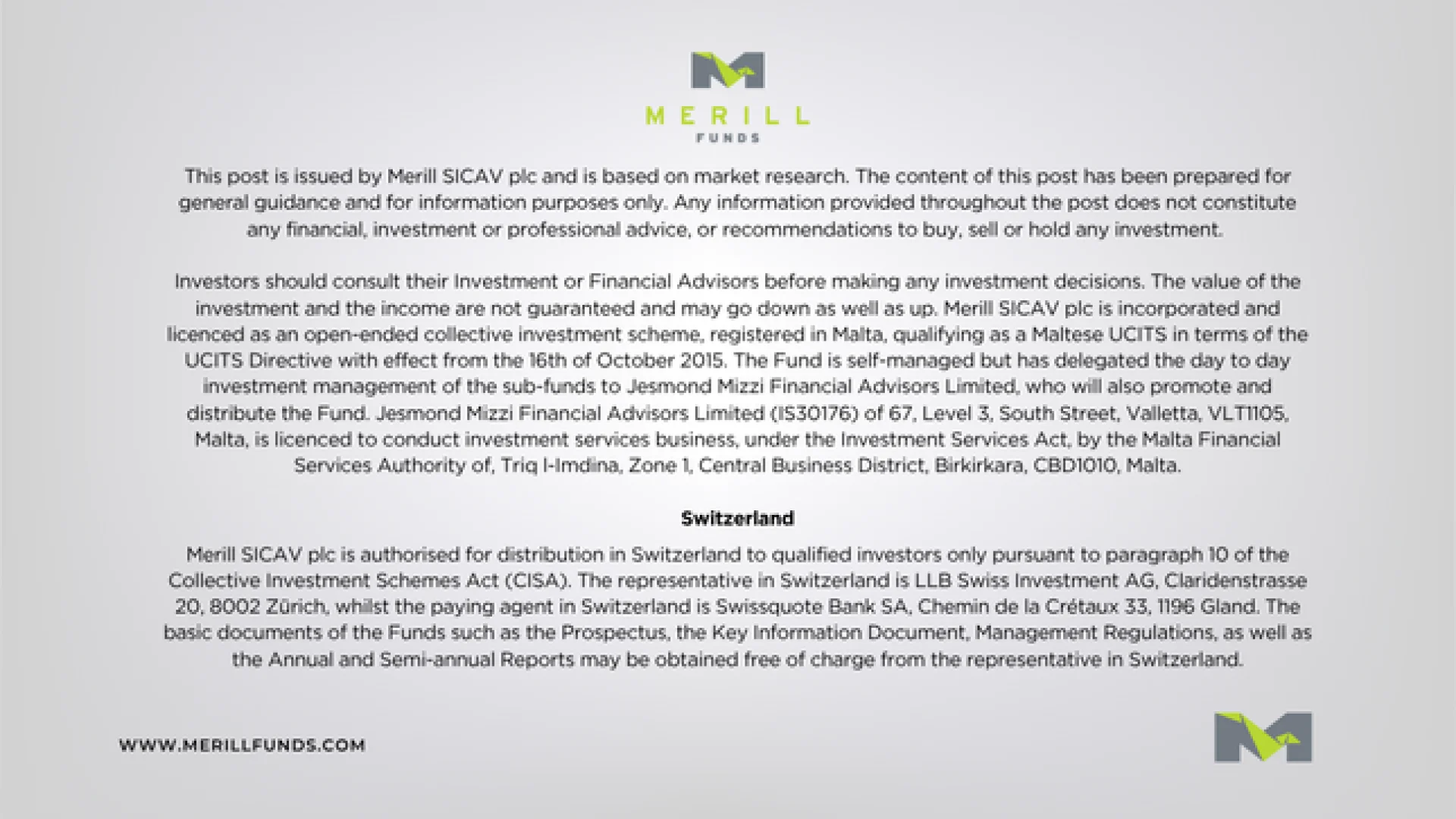 								Macro Highlights Weekly 23.06.2025 Malta, 																Macro Highlights Malta, 								 Merill Funds Malta