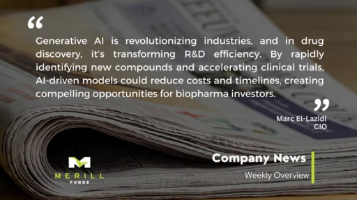 Company News Weekly 28.10.2024 Malta, Company News Malta, Merill Funds Malta