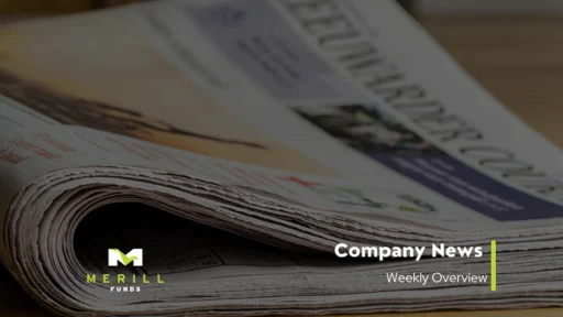 Company News Weekly 13.01.2025 Malta, Company News Malta, Merill Funds Malta