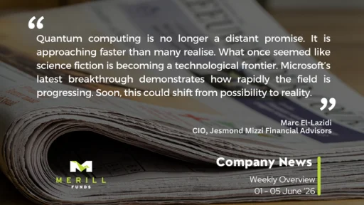 Company News Weekly 08.06.2026 Malta, Company News Malta, Merill Funds Malta